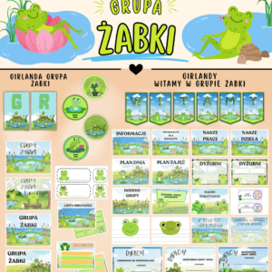 Grupa ŻABKI - Pakiet startowy z motywem grupy