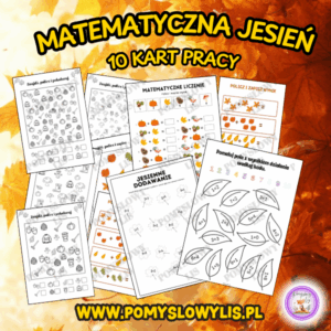 Matematyczna jesień – karty pracy
