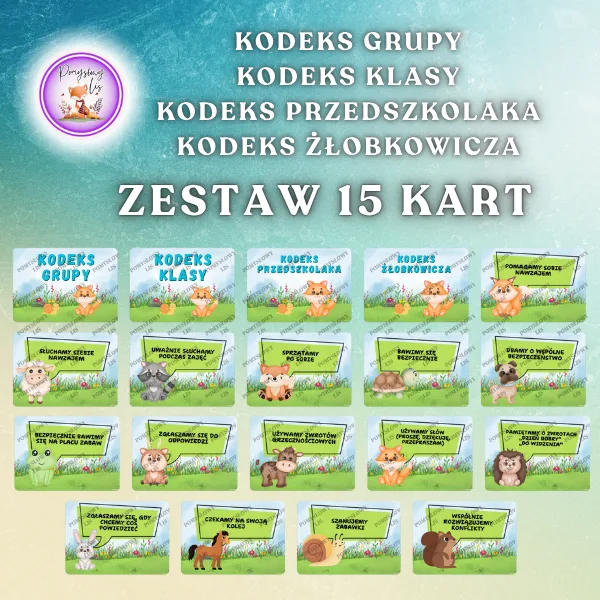Kodeks grupy/klasy/przedszkolaka/żłobkowicza