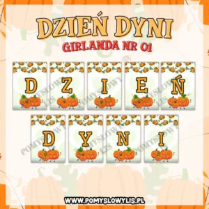 Dzień Dyni - GIRLANDA NR 01