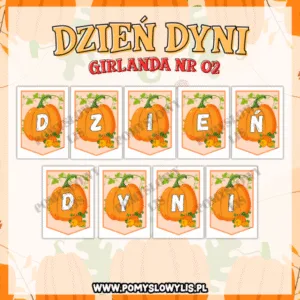 Dzień Dyni - GIRLANDA NR 02