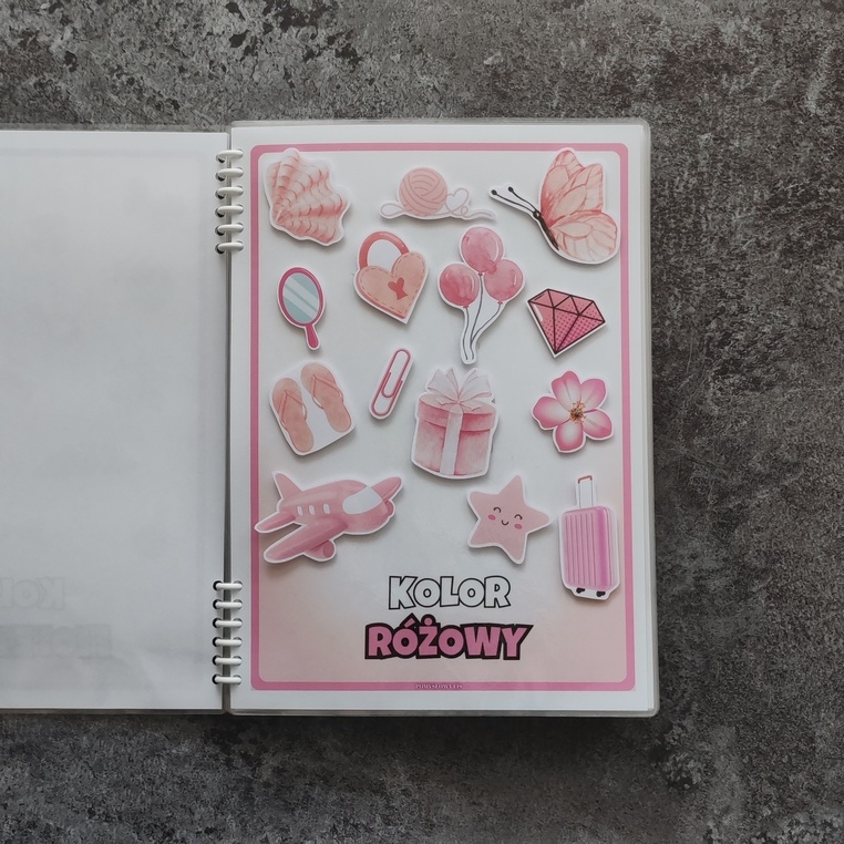 Książka na rzepy – Kolory | 11 plansz | 158 elementów - obrazek 4