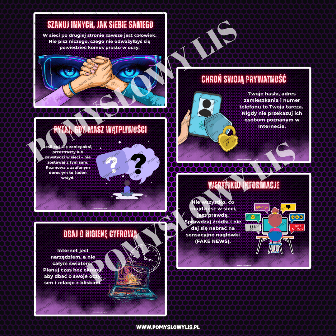 Dzień Bezpiecznego Internetu – pakiet edukacyjno-dekoracyjny - obrazek 2