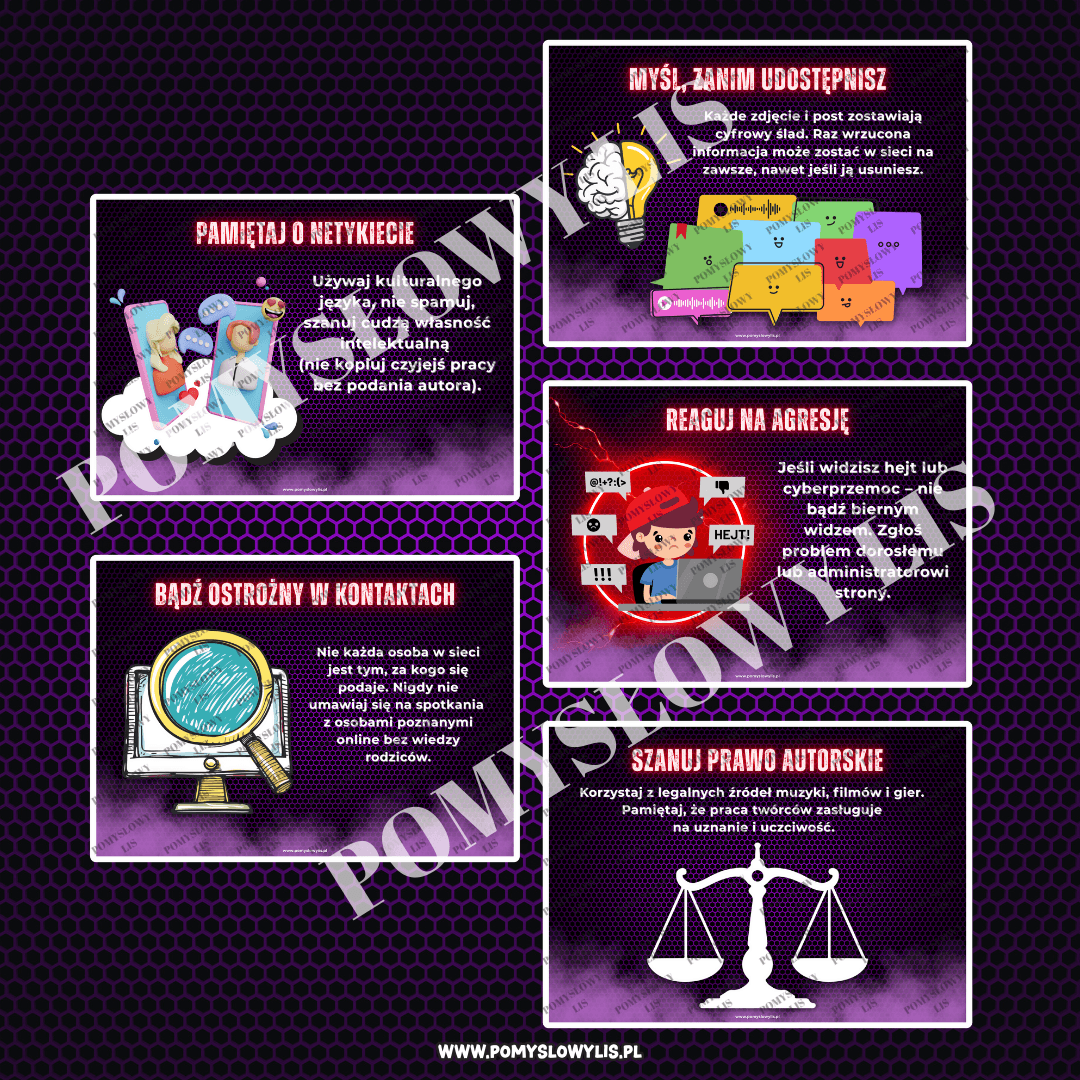 Dzień Bezpiecznego Internetu – pakiet edukacyjno-dekoracyjny - obrazek 3