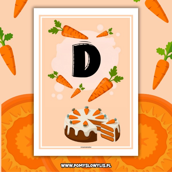 Dzień Ciasta Marchewkowego – GIRLANDA - obrazek 2