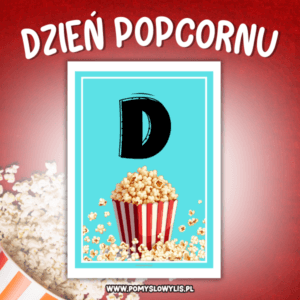 Dzień Popcornu – girlanda