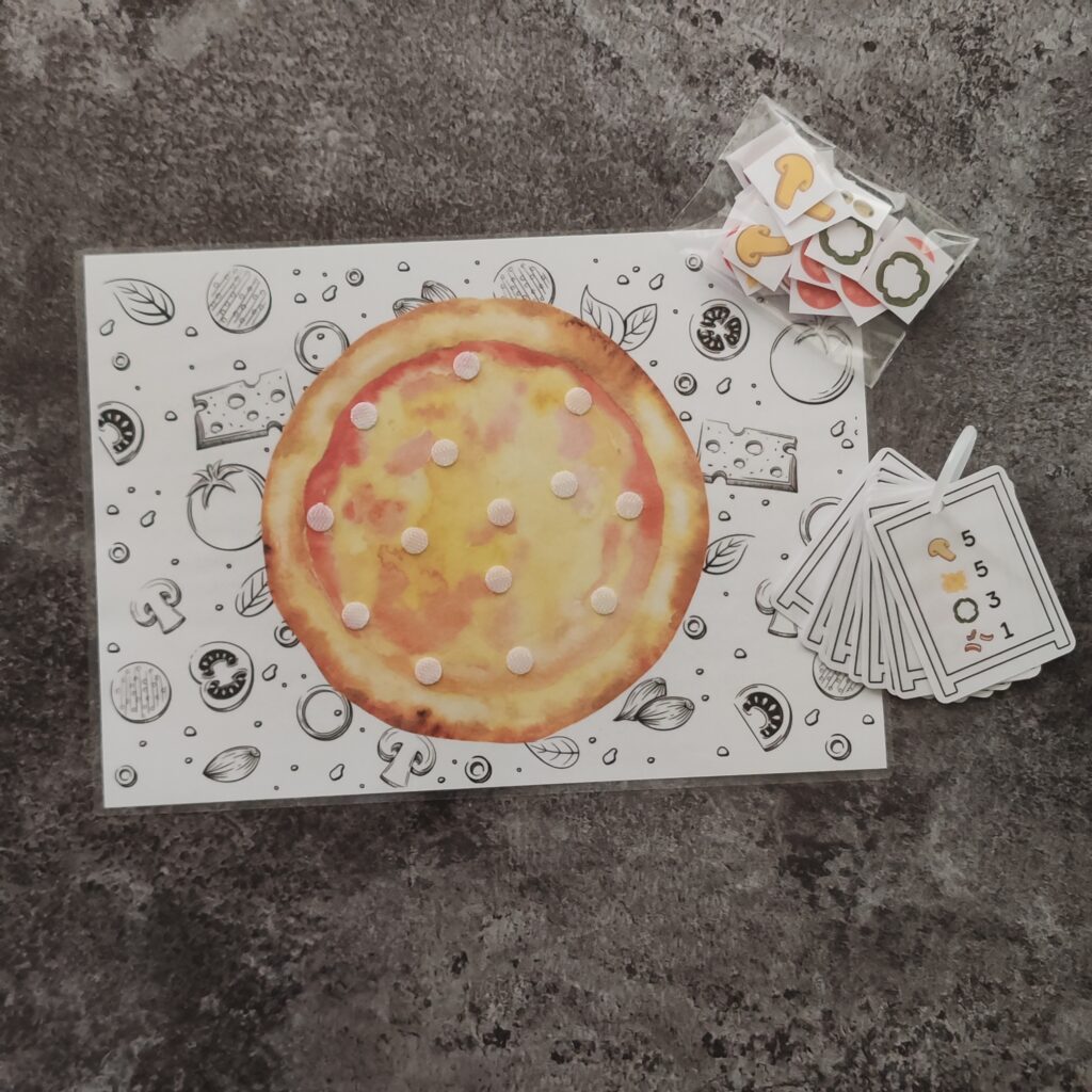 Pizza - zestaw na rzepy