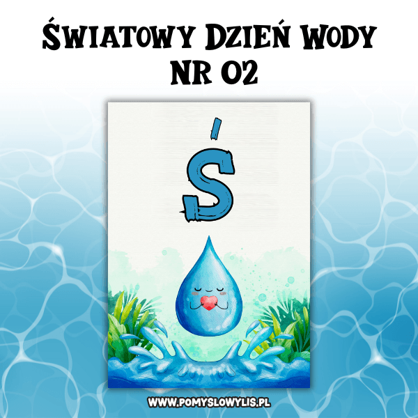Światowy Dzień Wody – girlanda NR 02