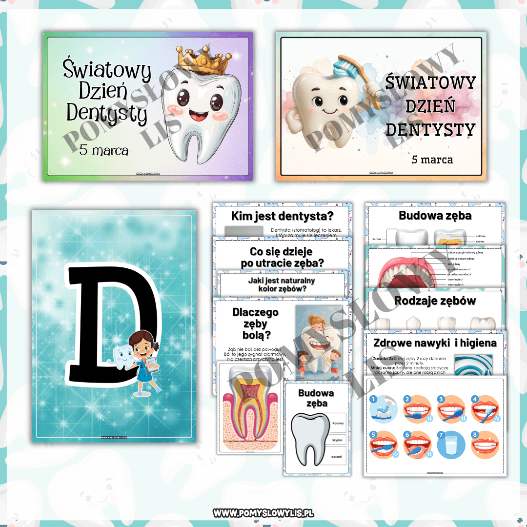 Ogólnopolski Dzień Dentysty – duży pakiet edukacyjny | 142 strony - obrazek 2