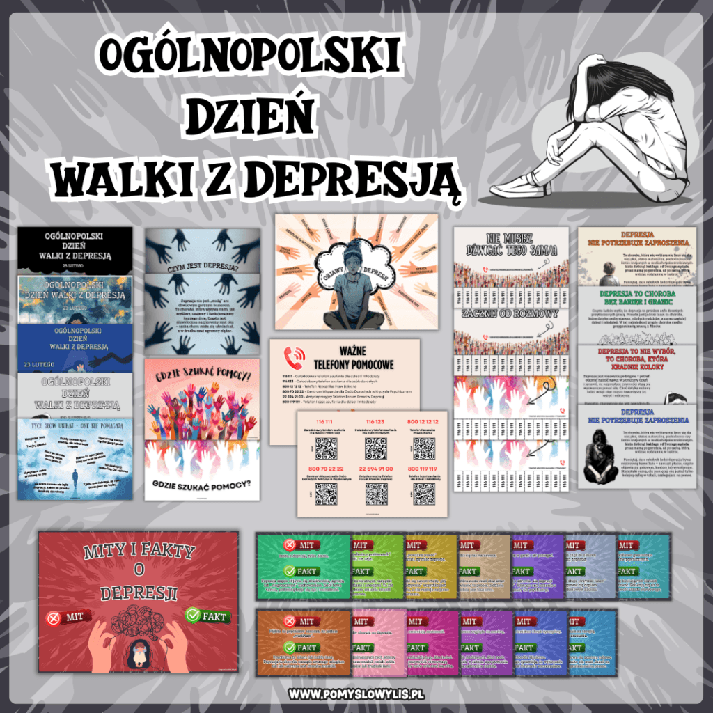 Ogólnopolski Dzień Walki z Depresją – pakiet edukacyjny