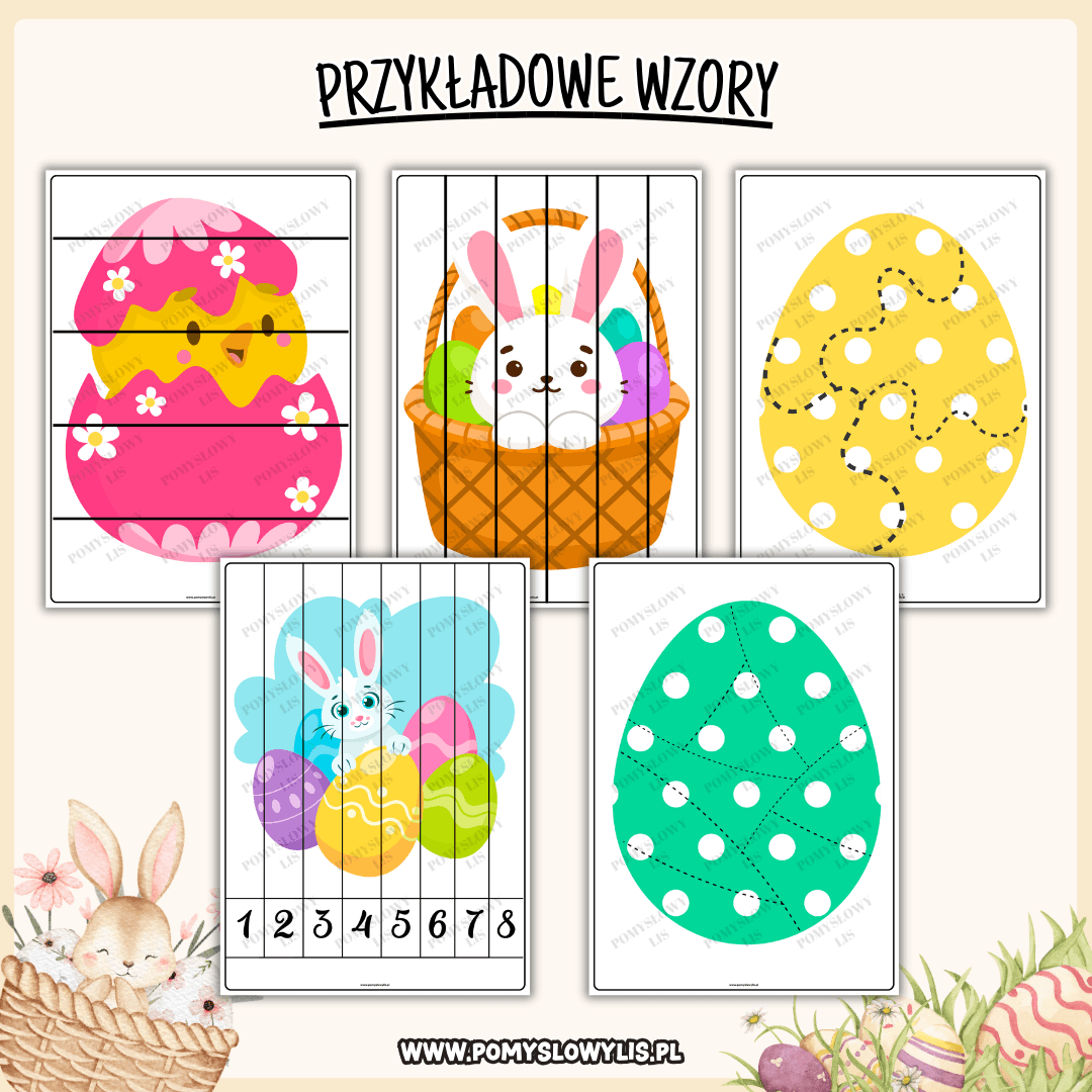 Wielkanoc – wycinanki | 32 szablony - obrazek 2