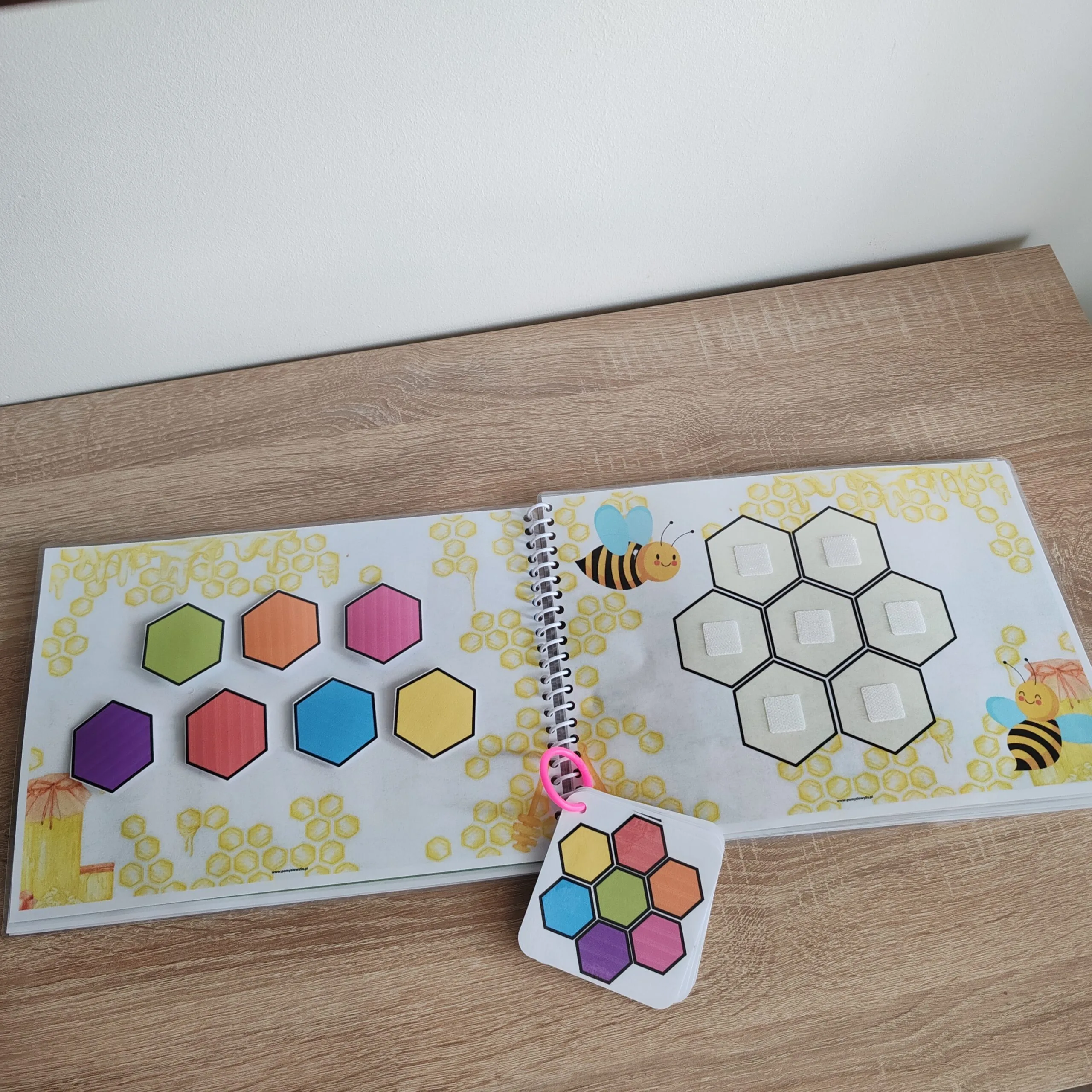 Książeczka edukacyjna na rzepy – WIOSNA | 14 stron - obrazek 4