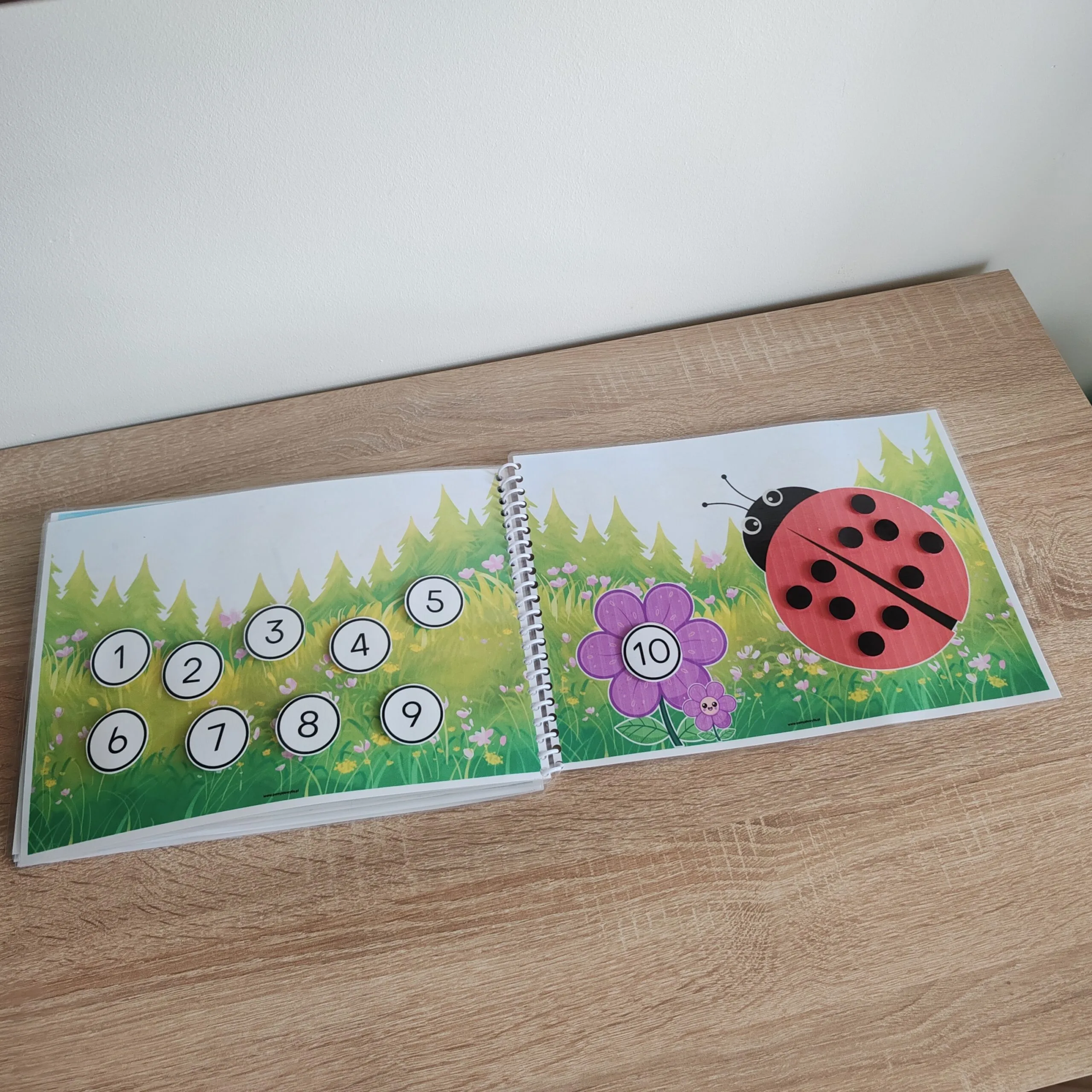 Książeczka edukacyjna na rzepy – WIOSNA | 14 stron - obrazek 7