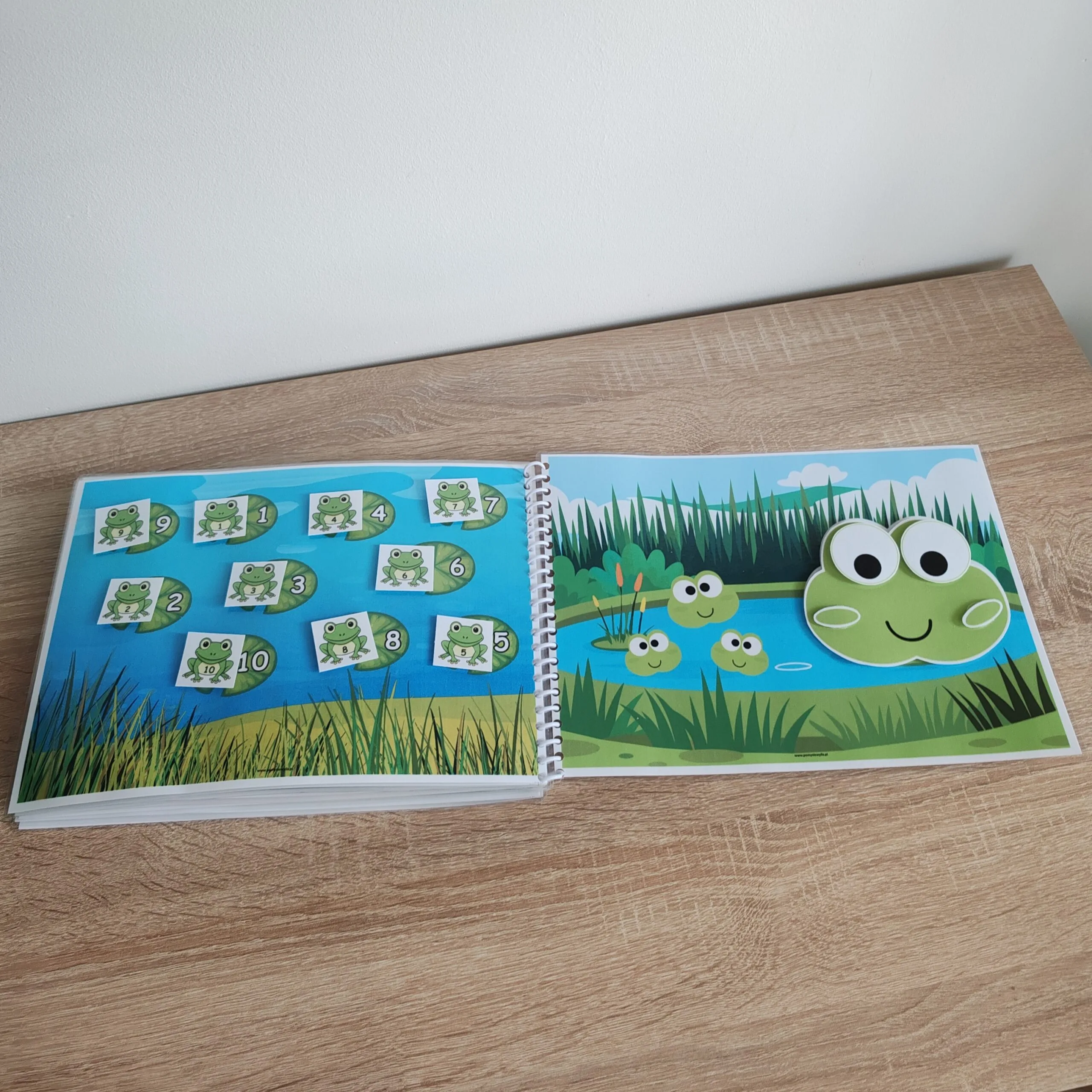 Książeczka edukacyjna na rzepy – WIOSNA | 14 stron - obrazek 8