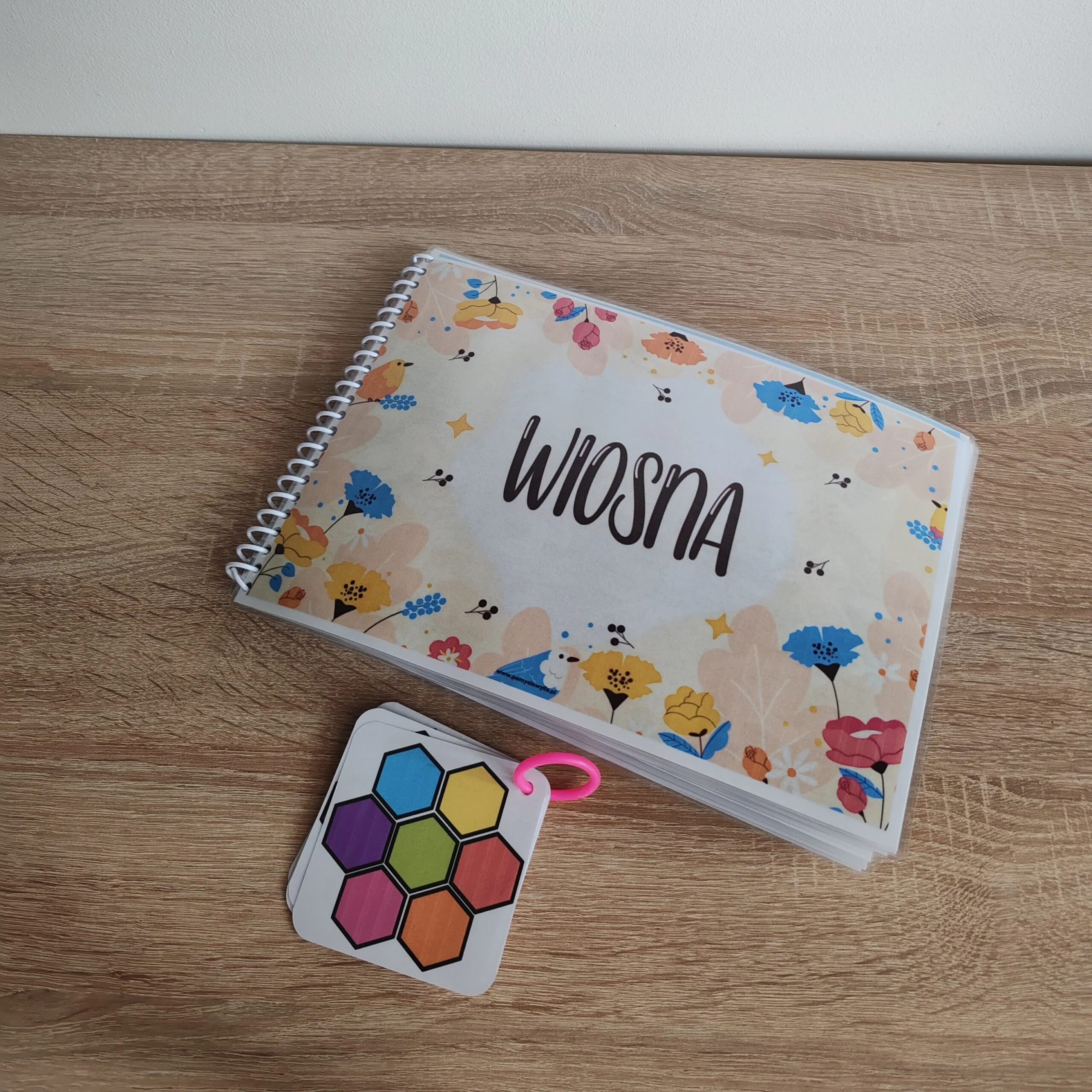 Książeczka edukacyjna na rzepy – WIOSNA | 14 stron - obrazek 9