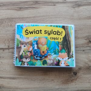 Książeczka na rzepy - Świat Sylab część 1 | 7 stron