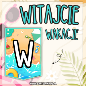 WITAJCIE WAKACJE – GIRLANDA NR 1