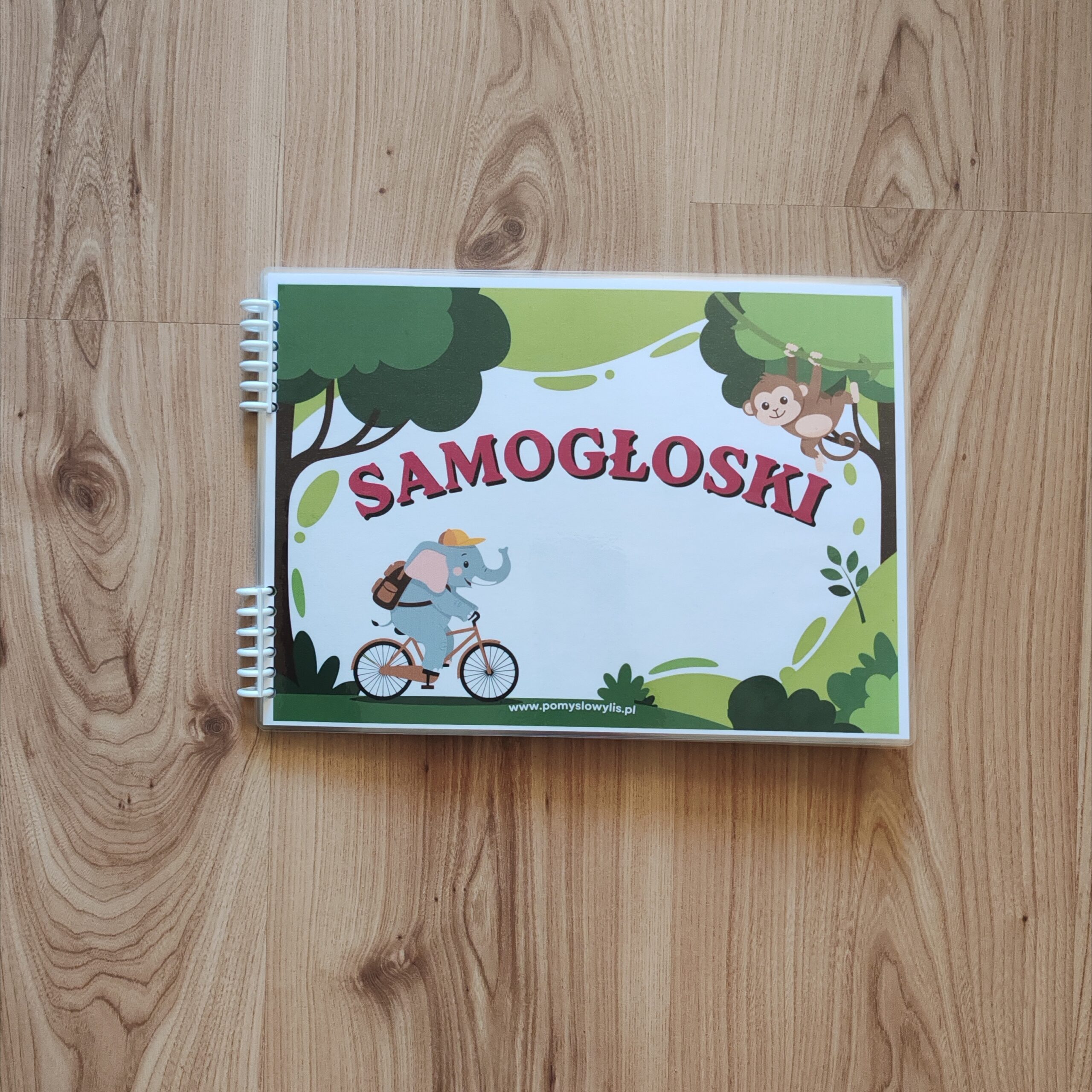 SAMOGŁOSKI - Książka edukacyjna | 10 stron - obrazek 2