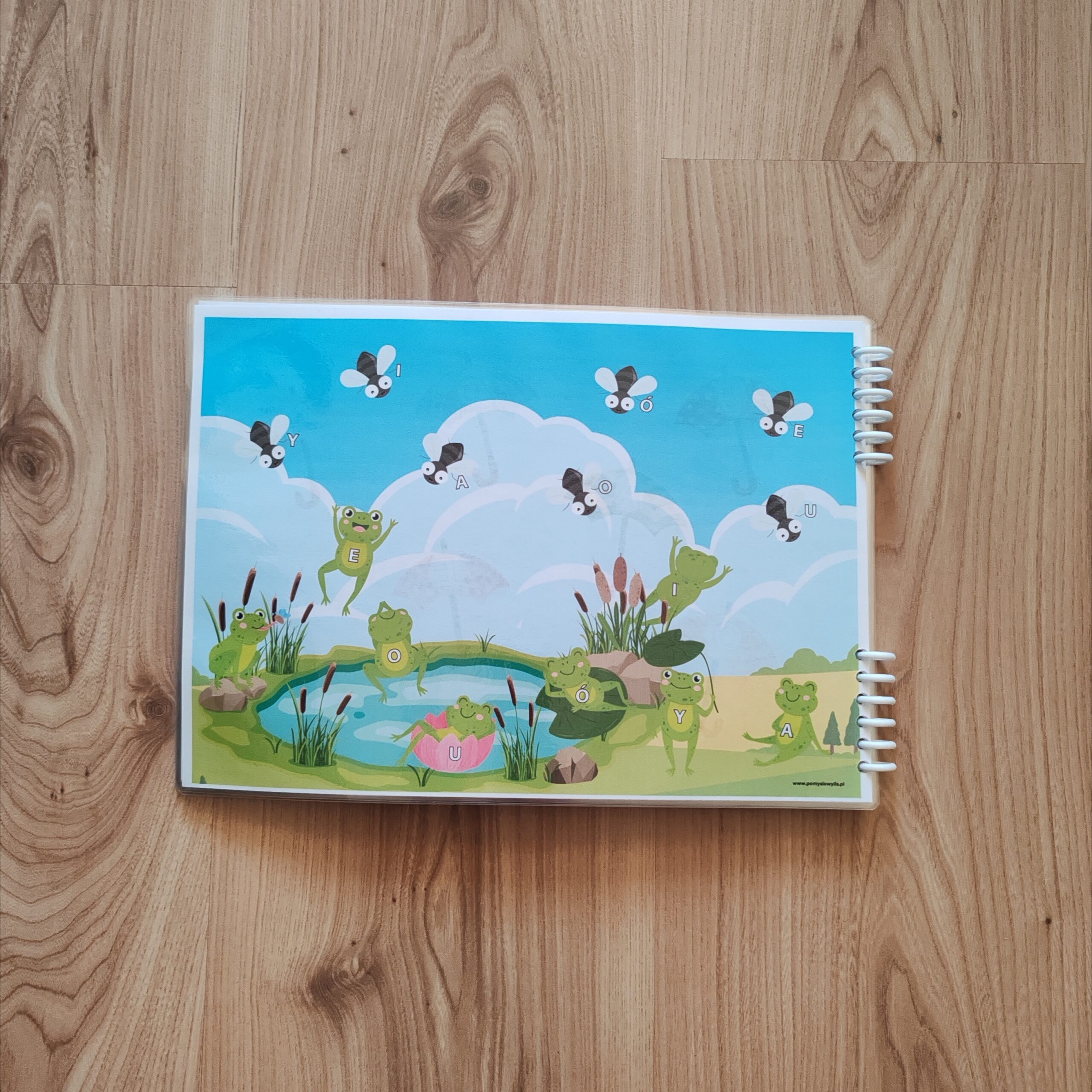 SAMOGŁOSKI - Książka edukacyjna | 10 stron - obrazek 10