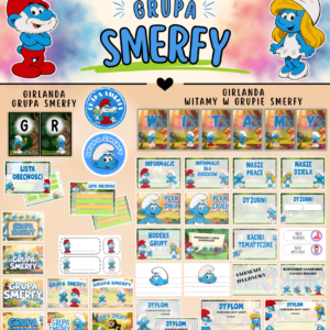Grupa SMERFY - Pakiet startowy z motywem grupy