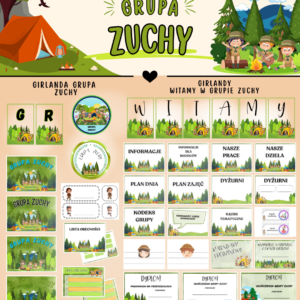 Grupa ZUCHY - Pakiet startowy z motywem grupy