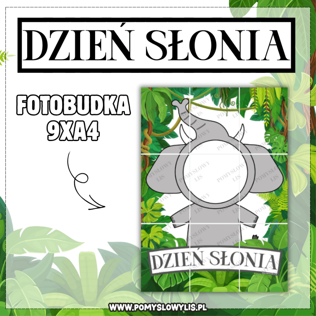 Dzień Słonia – fotobudka XXL