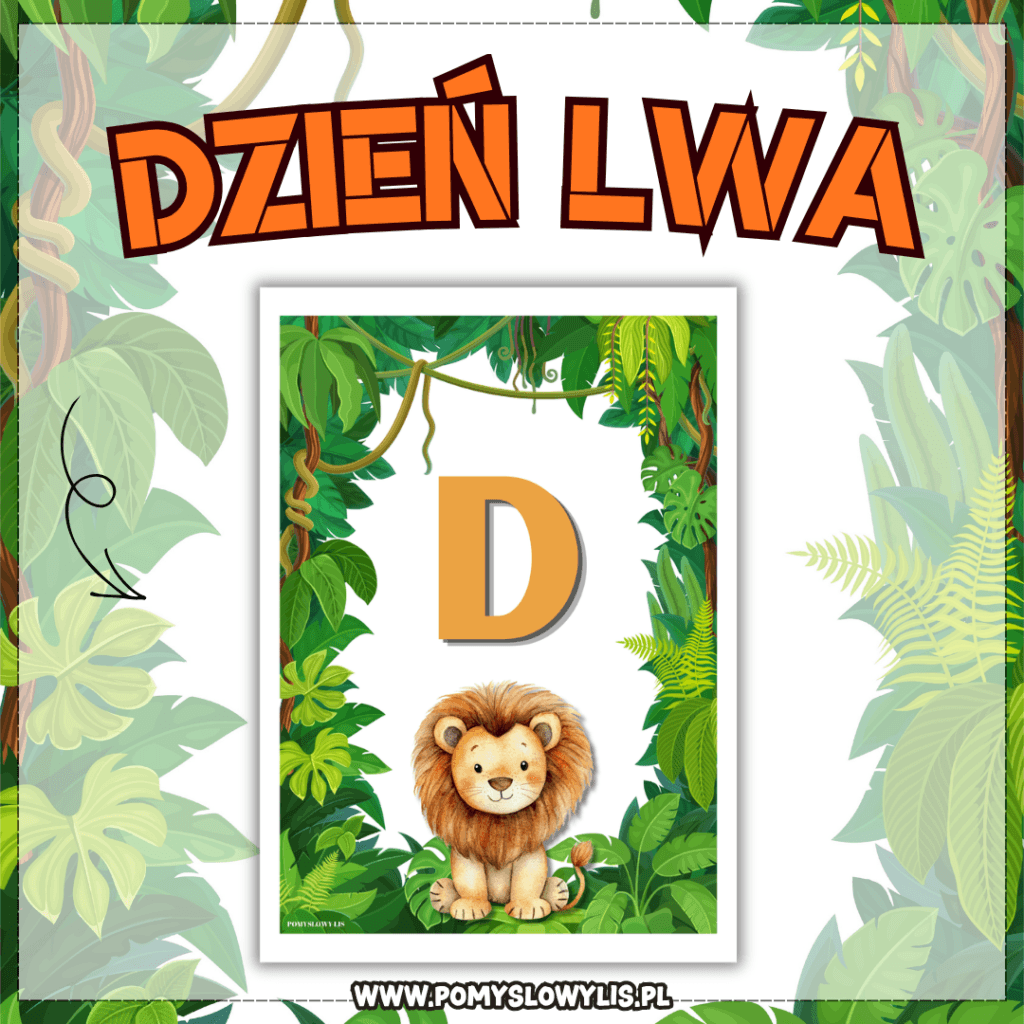 ŚWIATOWY DZIEŃ LWA – GIRLANDA