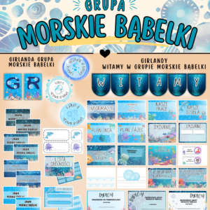 Grupa MORSKIE BĄBELKI - Pakiet startowy z motywem grupy