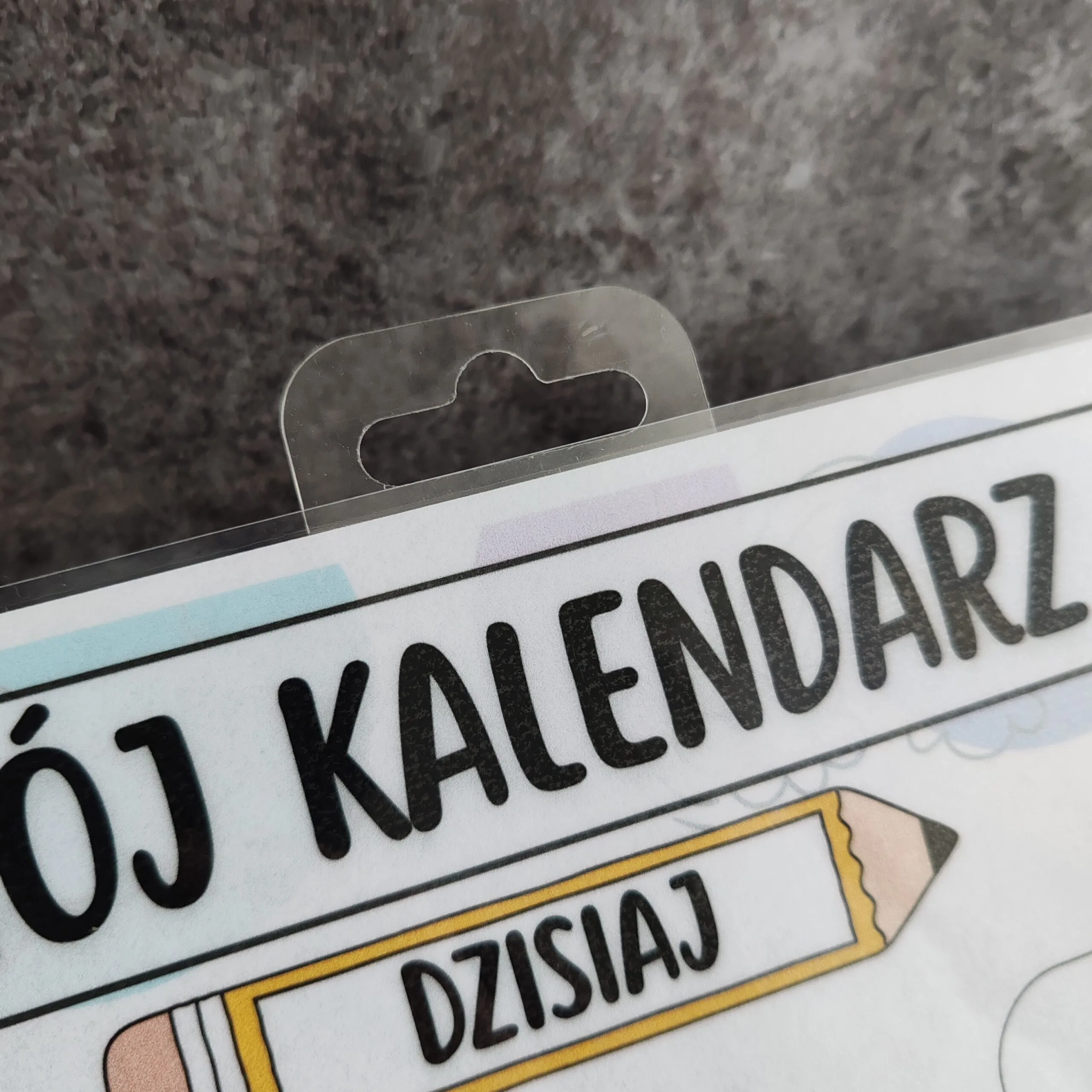 Kalendarz edukacyjny - zestaw na rzepy - obrazek 7