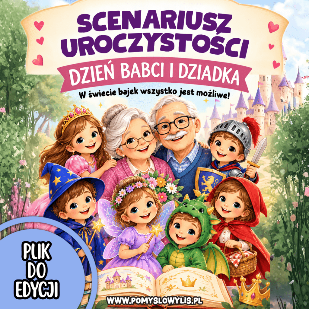 SCENARIUSZ UROCZYSTOŚCI Z OKAZJI DNIA BABCI I DZIADKA nr 1